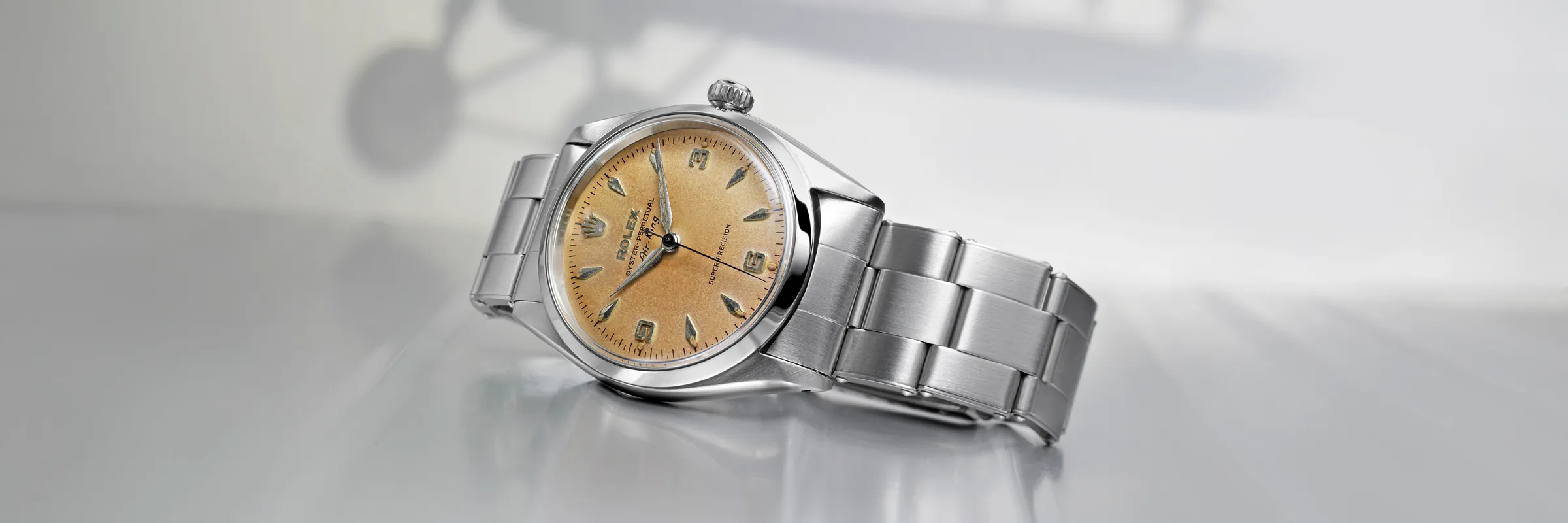 Rolex Certified Pre-Owned Air King collection banner