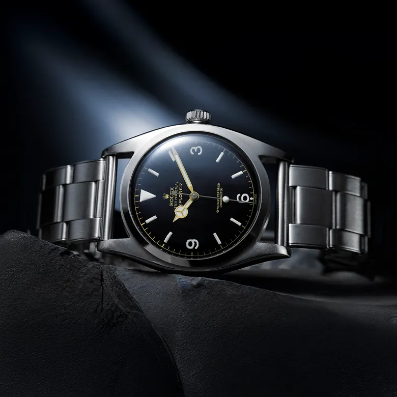 Rolex Certified Pre-Owned Explorer collection banner