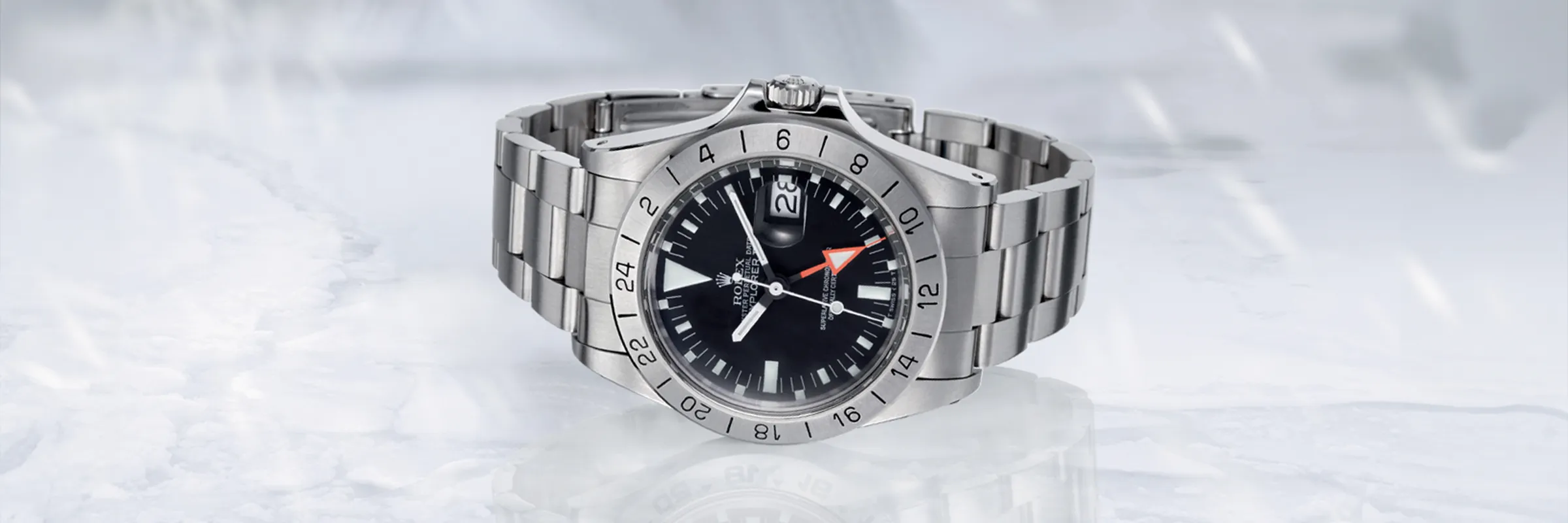 Rolex Certified Pre-Owned Explorer Ii collection banner