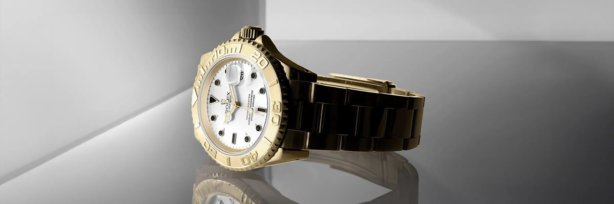 Rolex Certified Pre-Owned Yacht Master collection banner