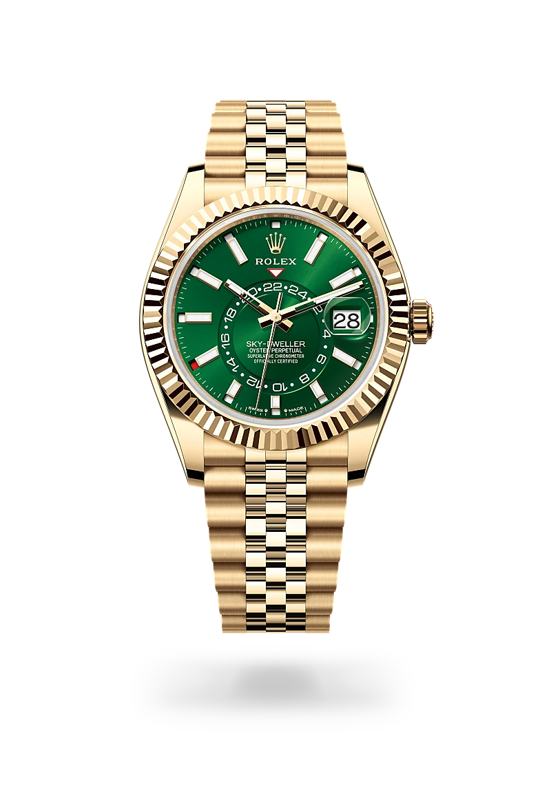 Rolex Sky-Dweller in 18 ct yellow gold, M336938-0008 - Precision Watch