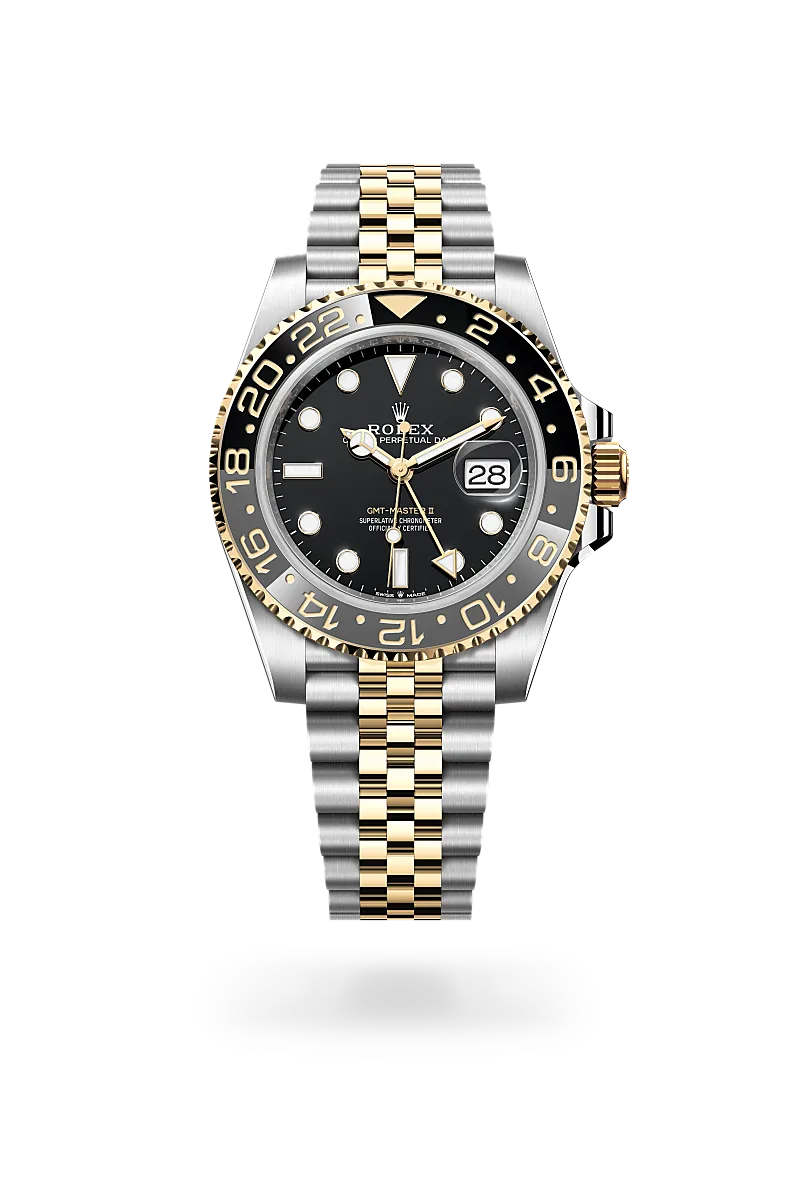 Rolex GMT-Master II腕錶黃金鋼（蠔式鋼與黃金的組合）款，M126713GRNR-0001 - 金輪錶行