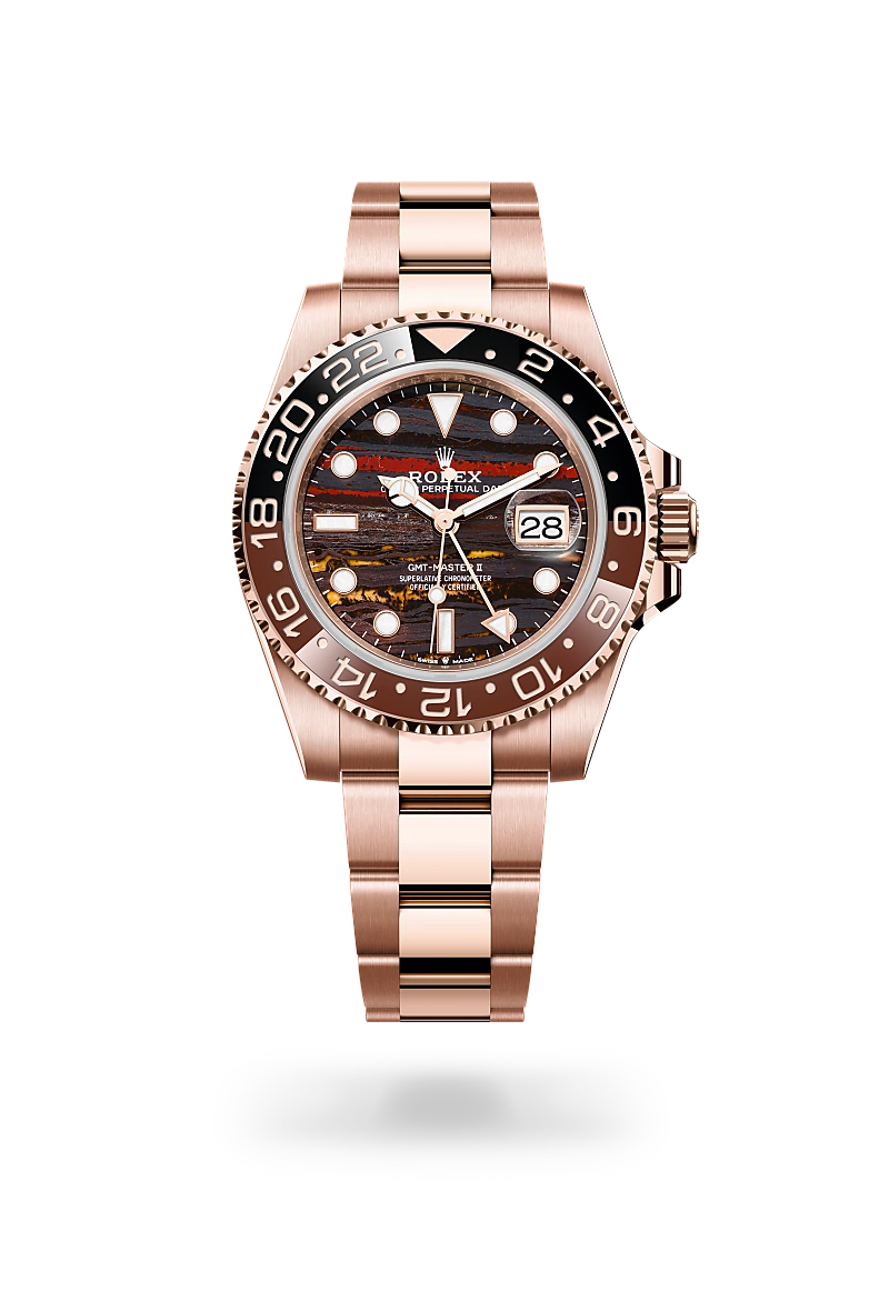Rolex GMT-Master II腕錶18K永恒玫瑰金款，M126715CHNR-0002 - 金輪錶行