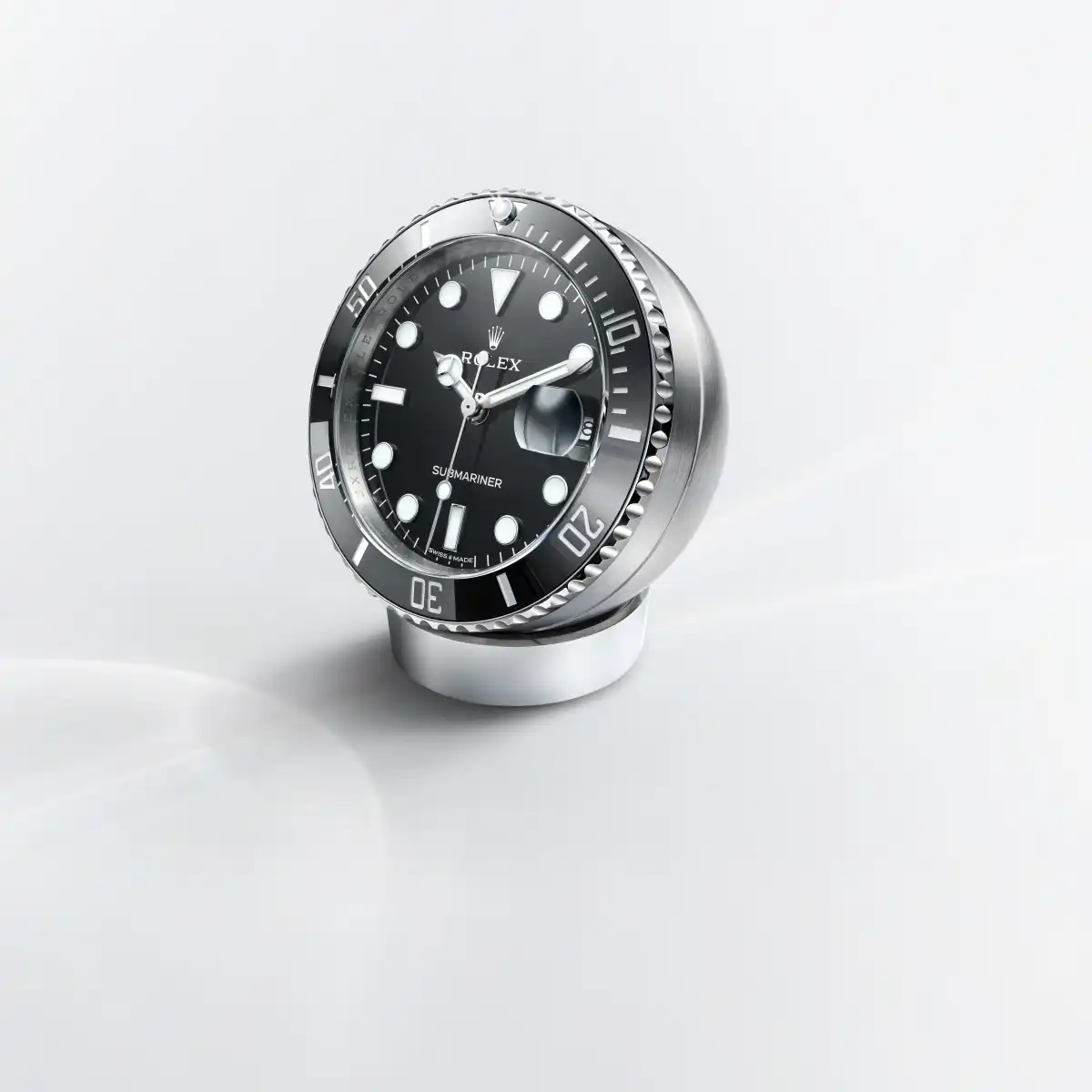 勞力士Submariner Date座鐘勞力士日內瓦波紋裝飾款，c909010ln在金輪錶行